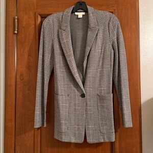 H&M Plaid Blazer